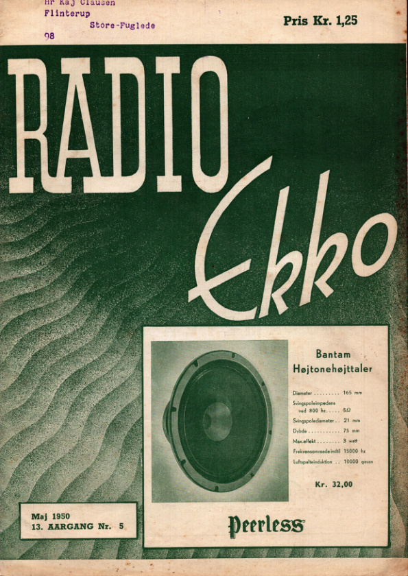 Radio Ekko - 1950-05