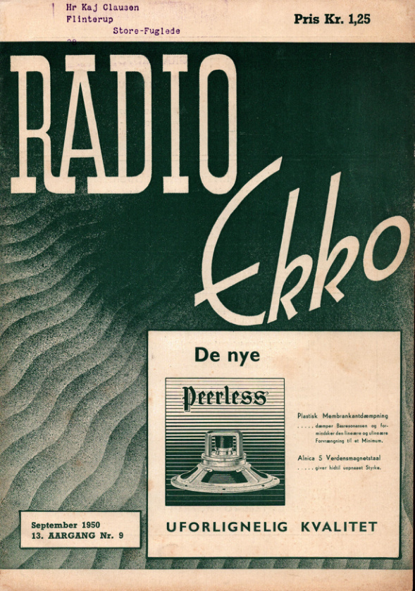 Radio Ekko - 1950-09