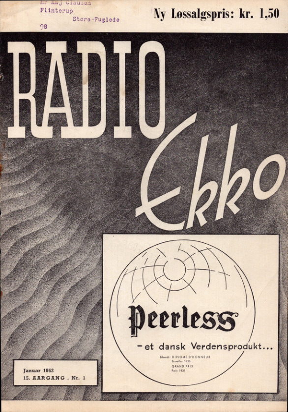 Radio Ekko - 1952-01