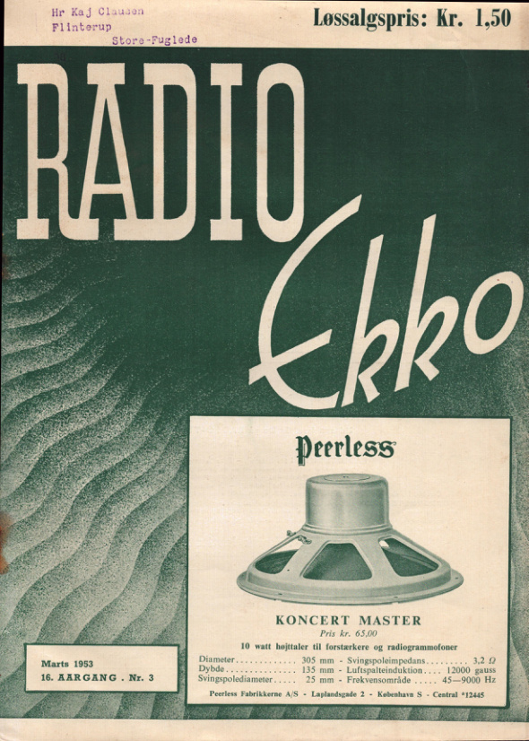 Radio Ekko - 1953-03