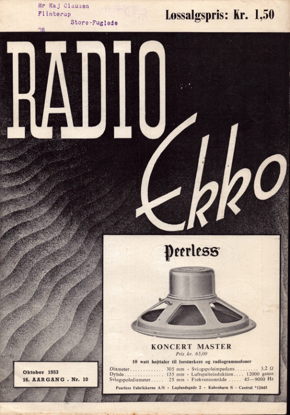 Radio Ekko - 1953-10