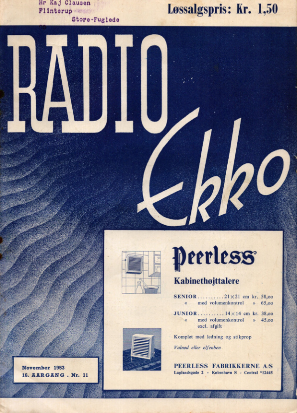 Radio Ekko - 1953-11