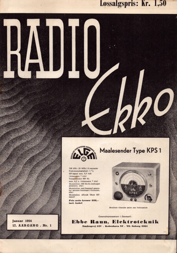 Radio Ekko - 1954-01