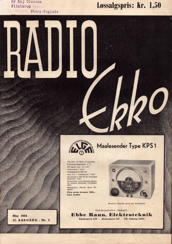 Radio Ekko - 1954-05