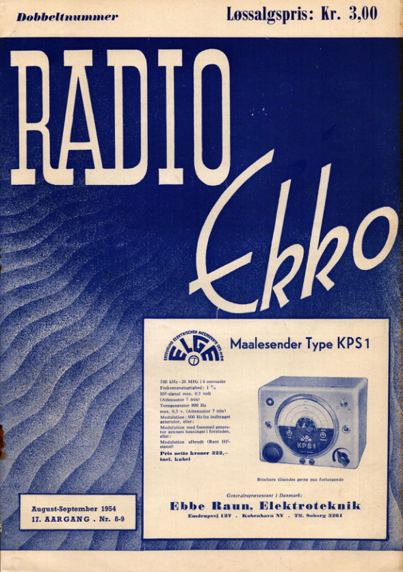 Radio Ekko - 1954-08,09