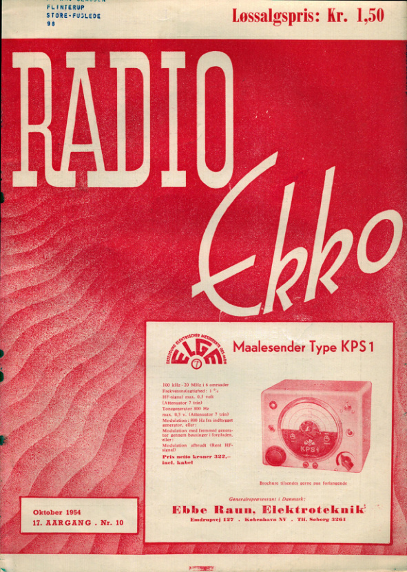 Radio Ekko - 1954-10