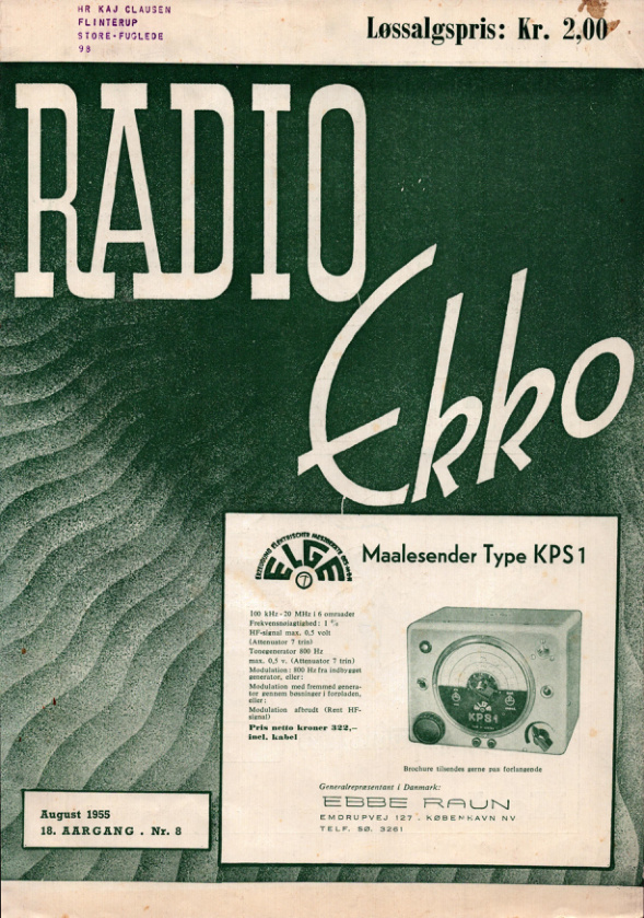 Radio Ekko - 1955-08