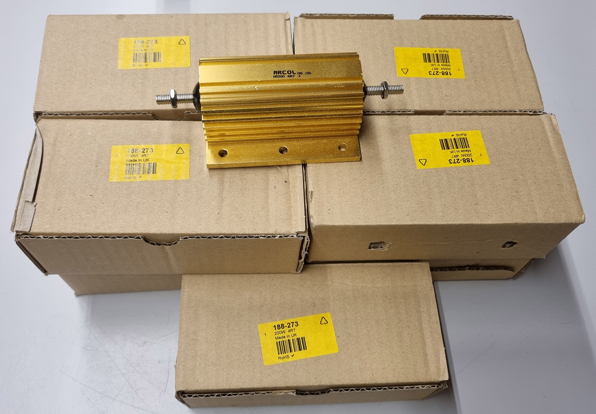 Modstande 4,7R 200W - NYE - hovedbillede