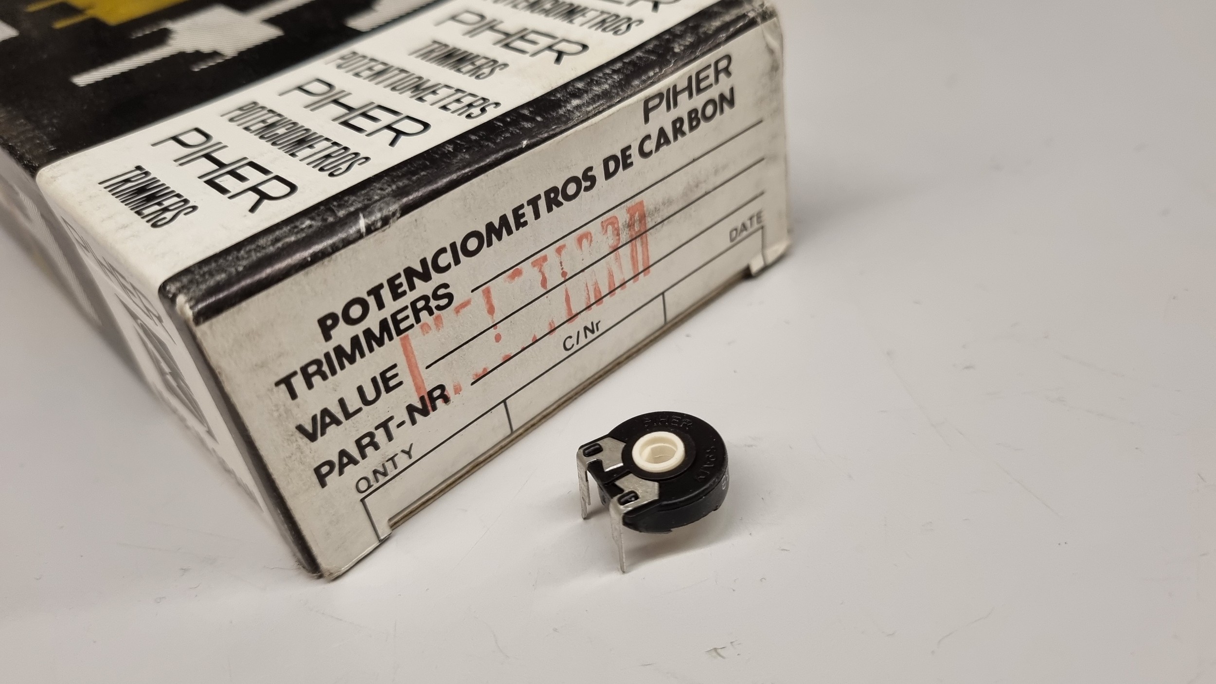 Piher trimmemodstande (10x15mm benafstand) billede 3