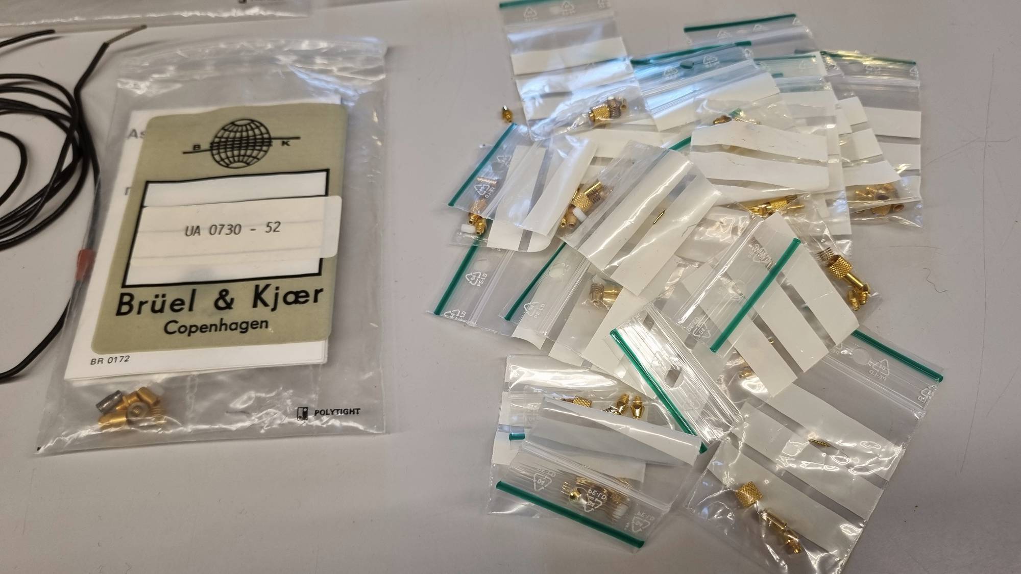 Bruel & Kjær microdot connectors billede 2