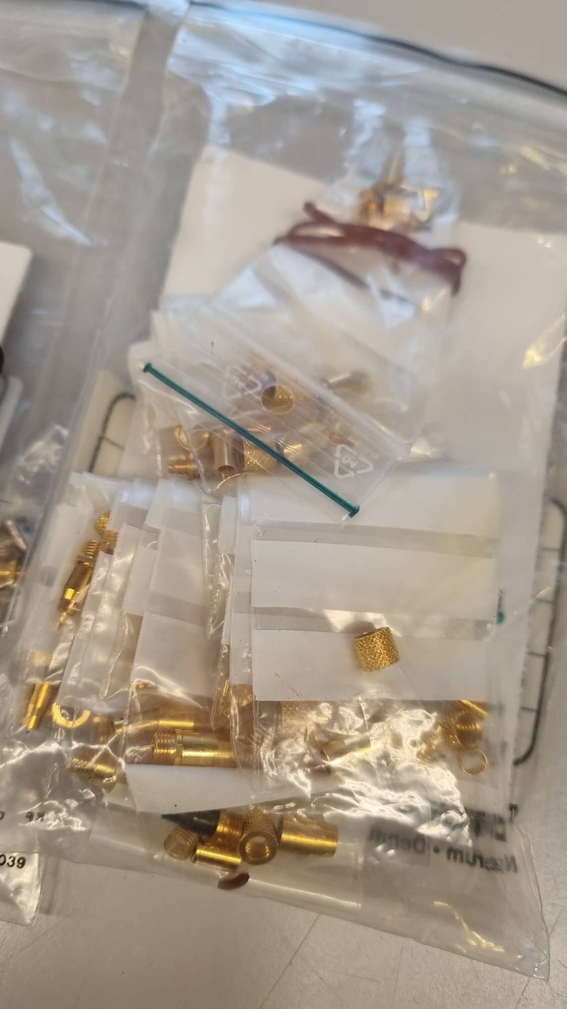 Bruel & Kjær microdot connectors billede 7
