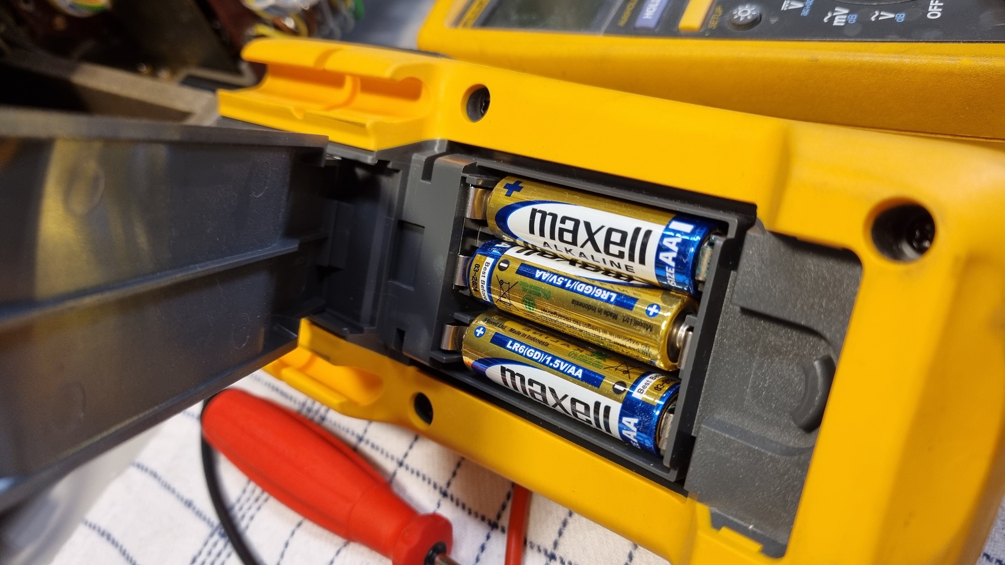 Fluke 233 multimeter med trådløst display. billede 4