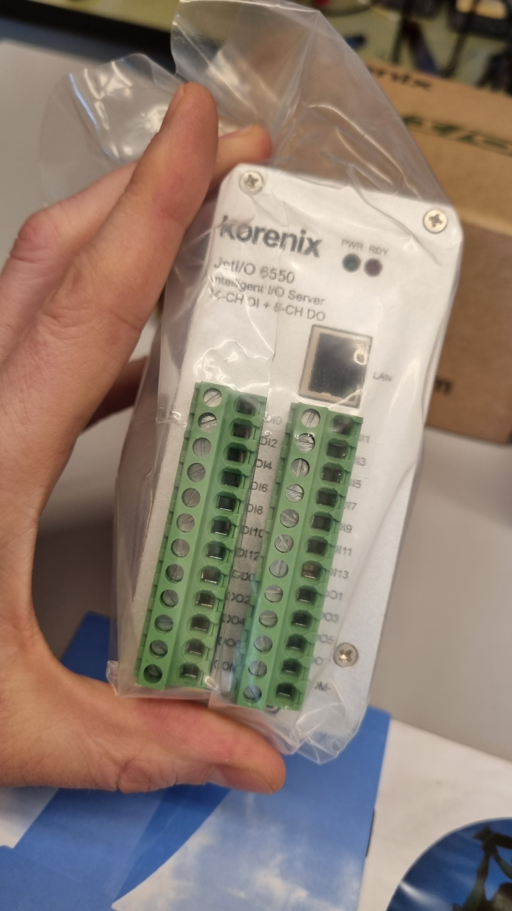 Korenix I/O 6550 I/O server 14-ch DI og 8-ch DO billede 2