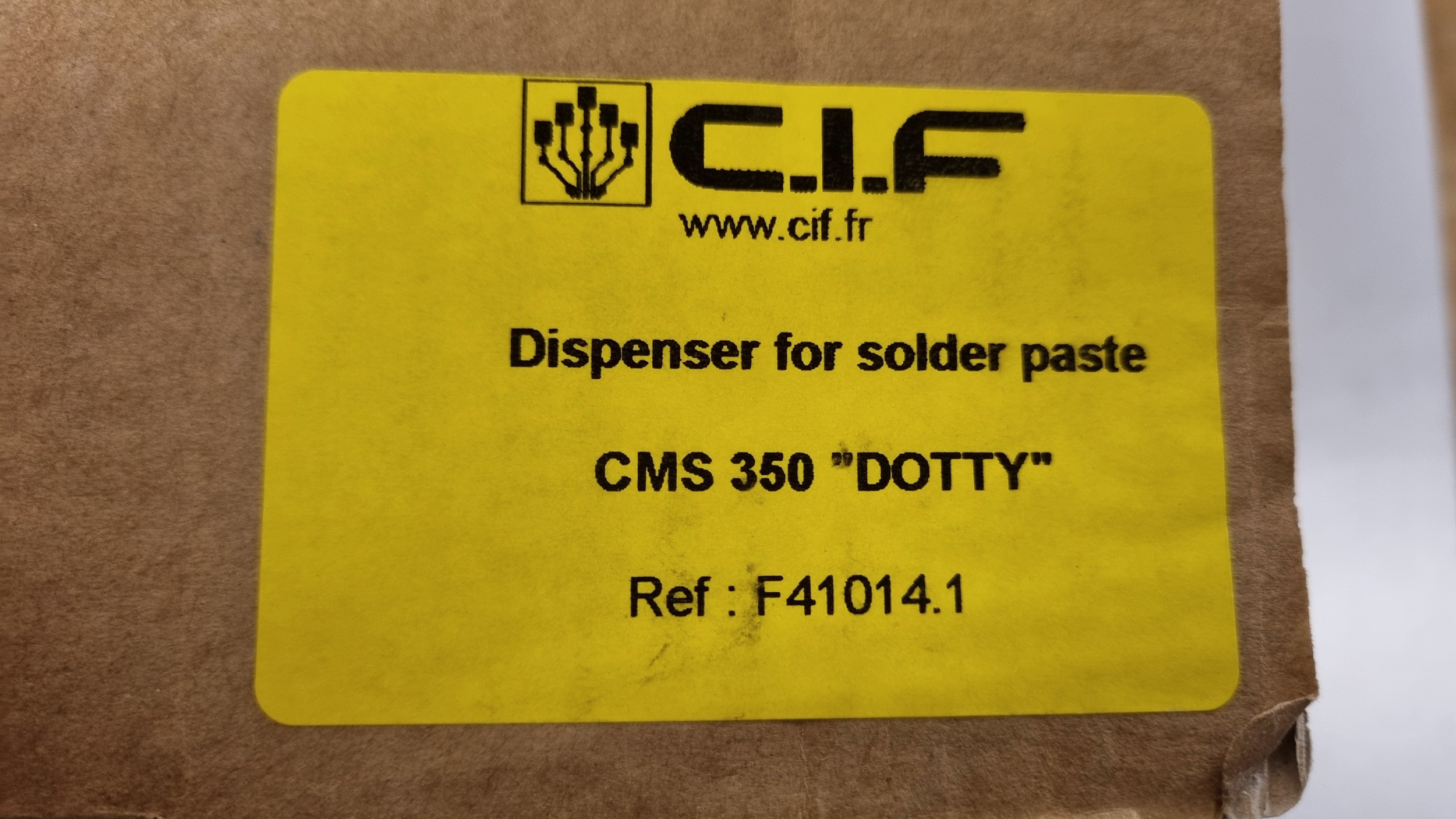 Soldering dispenser CIF SMD 350.V2 DOTTY (NEW) billede 3
