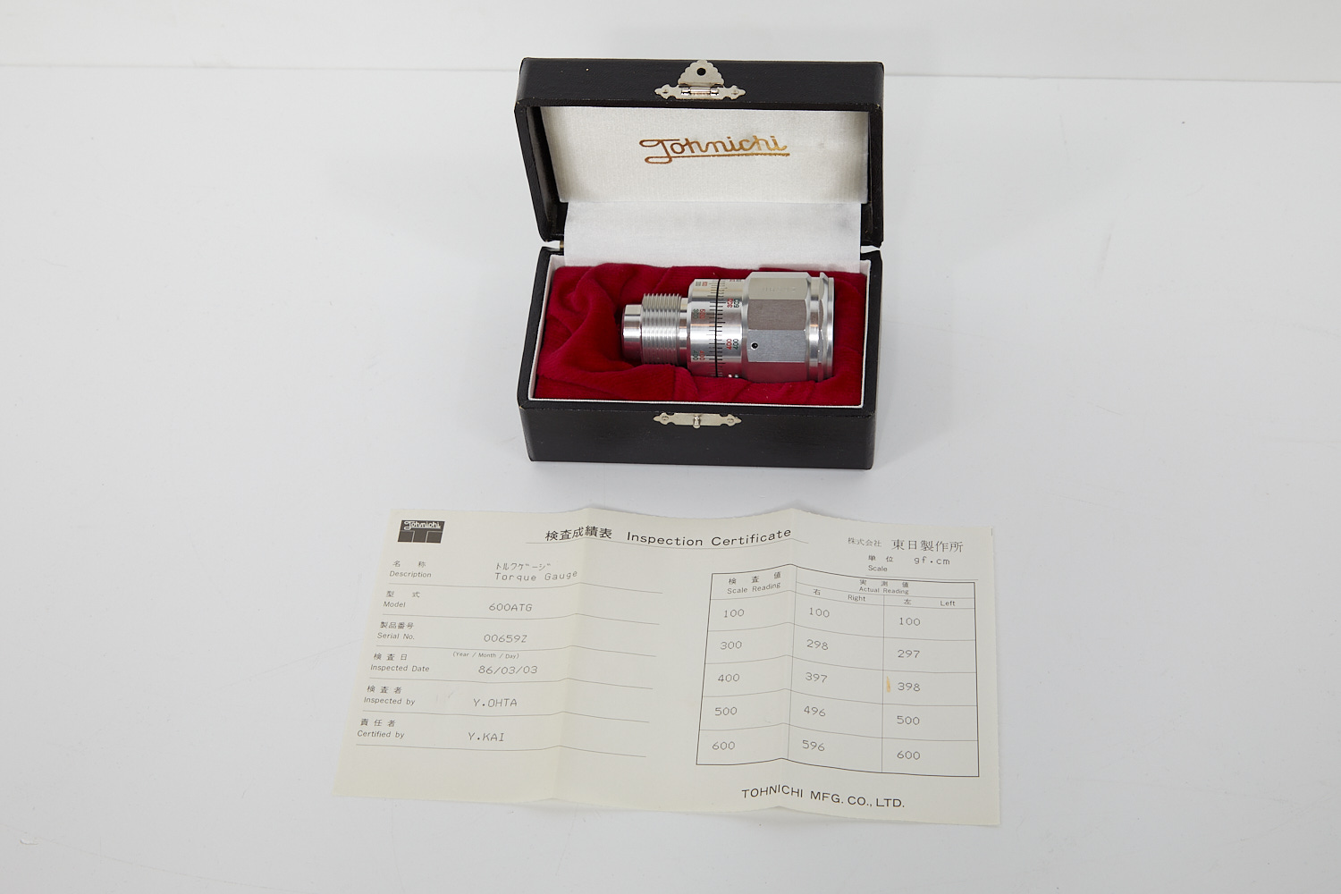 Torque gauge til VHS maskine kalibrering billede 5
