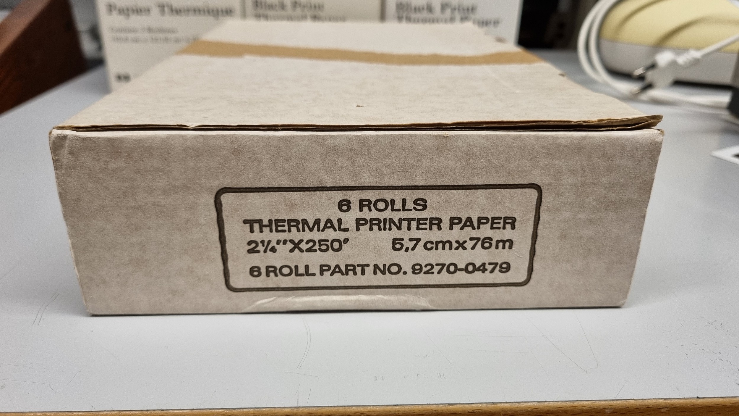 HP 9270-0479 thermal paper for HP 9825A etc - hovedbillede