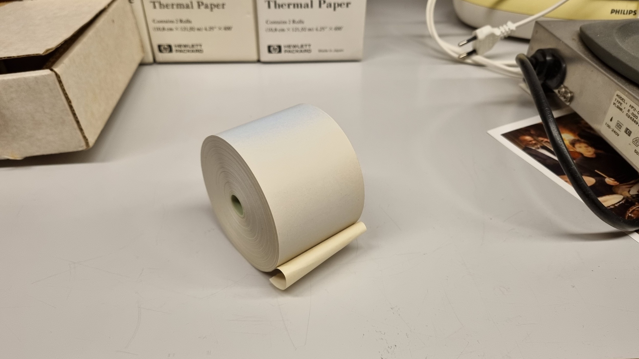 HP 9270-0479 thermal paper for HP 9825A etc billede 3
