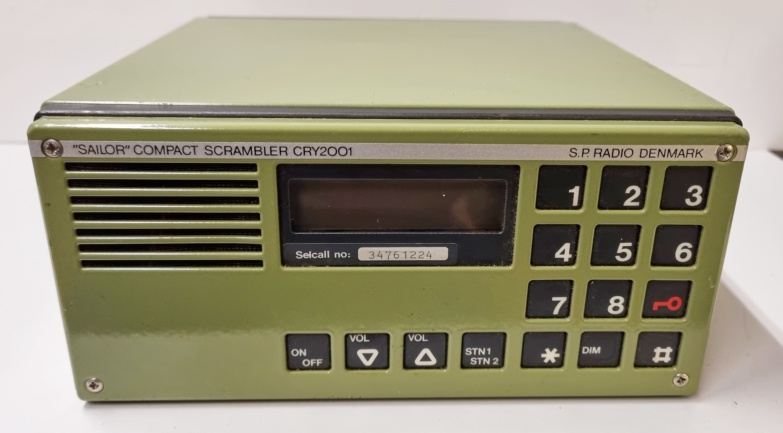 Sailor CRY2001 voice scrambler-crypto unit - hovedbillede