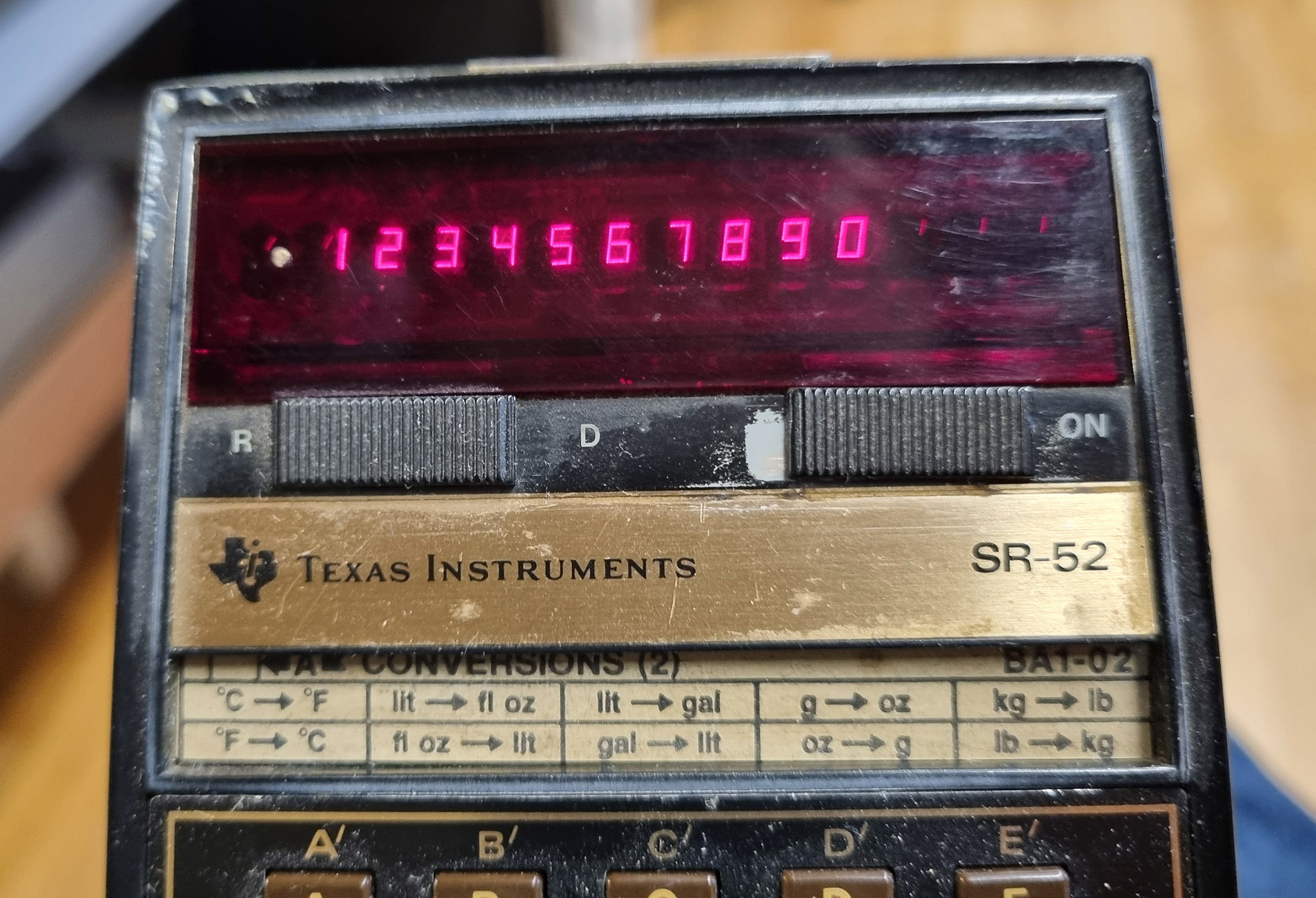 Texas SR-52 lommeregner billede 2